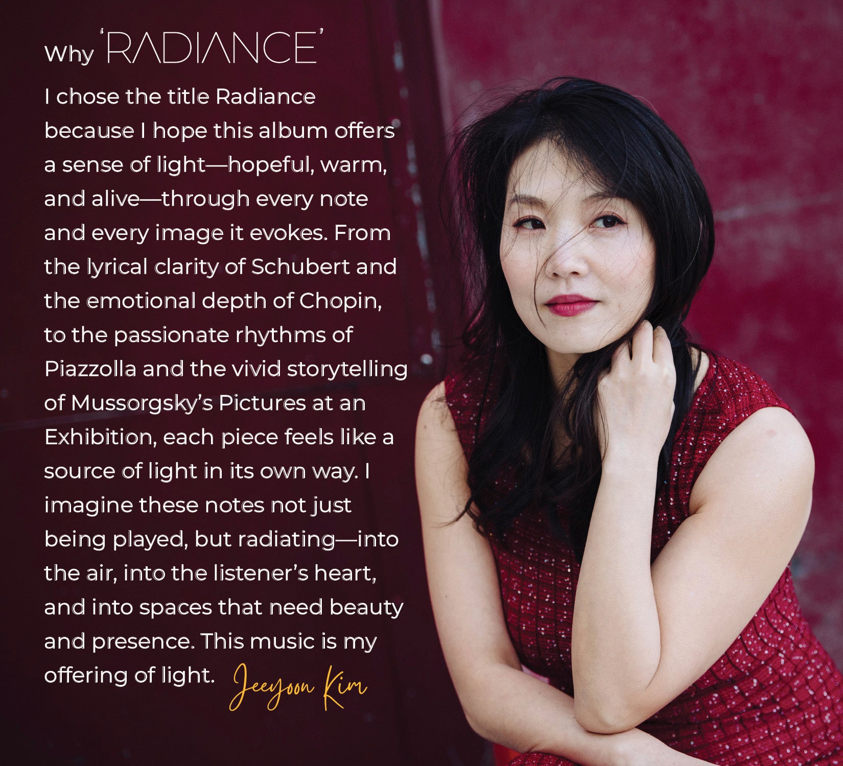 'Radiance' album (pre-order) image 2