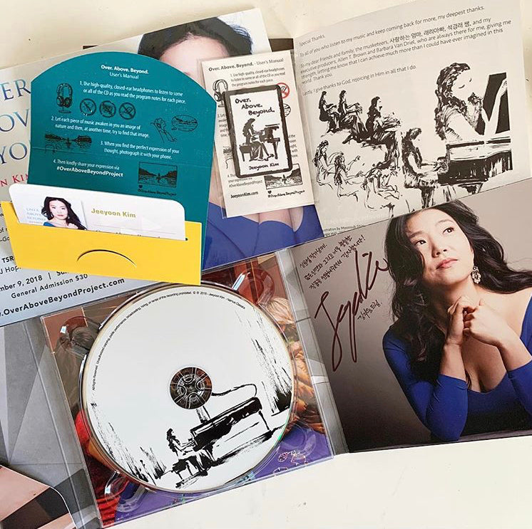 "Over. Above. Beyond." with Download Card and Screen Cleaner image 6